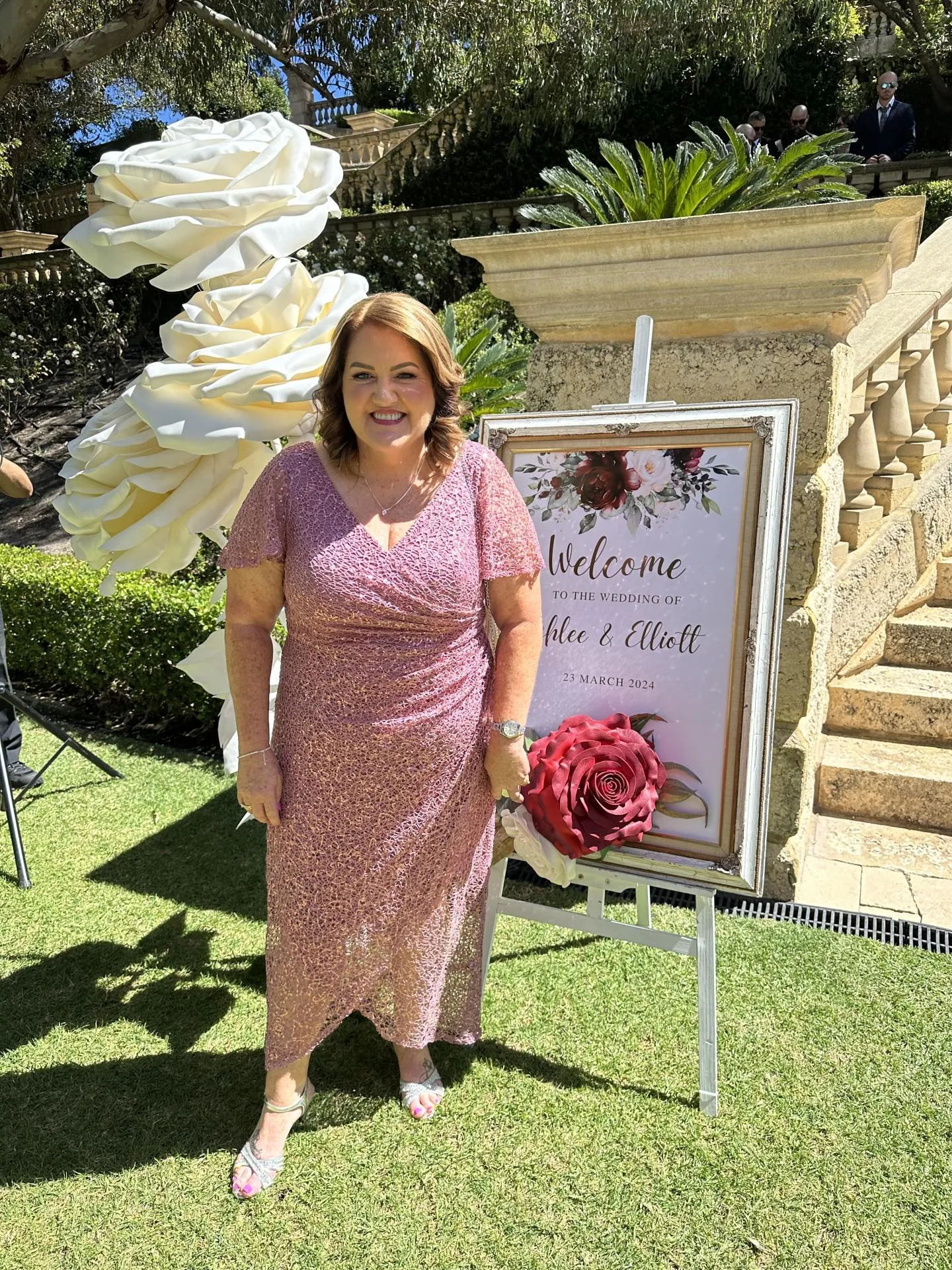 Alana Blush Sequin Gown