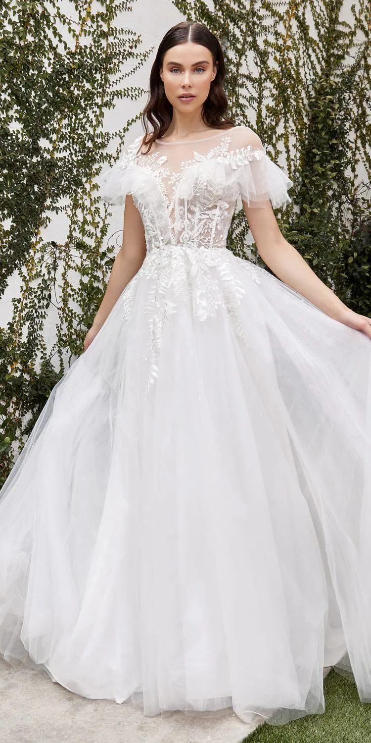 Andrea & Leo A1070W Maurelle A-Line Wedding Gown