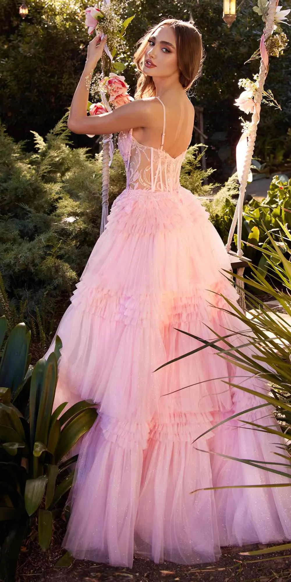 Andrea & Leo A1247 Floor Length Princess Layered Tulle Ball Gown