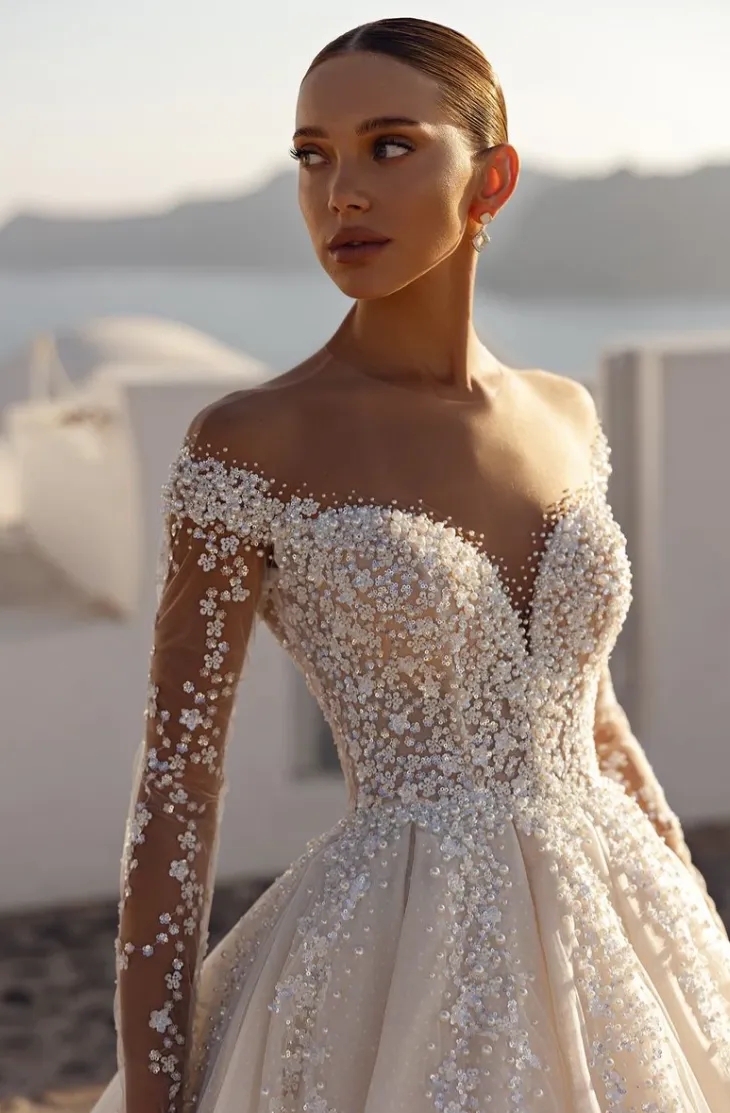 Celeste Empress Gown