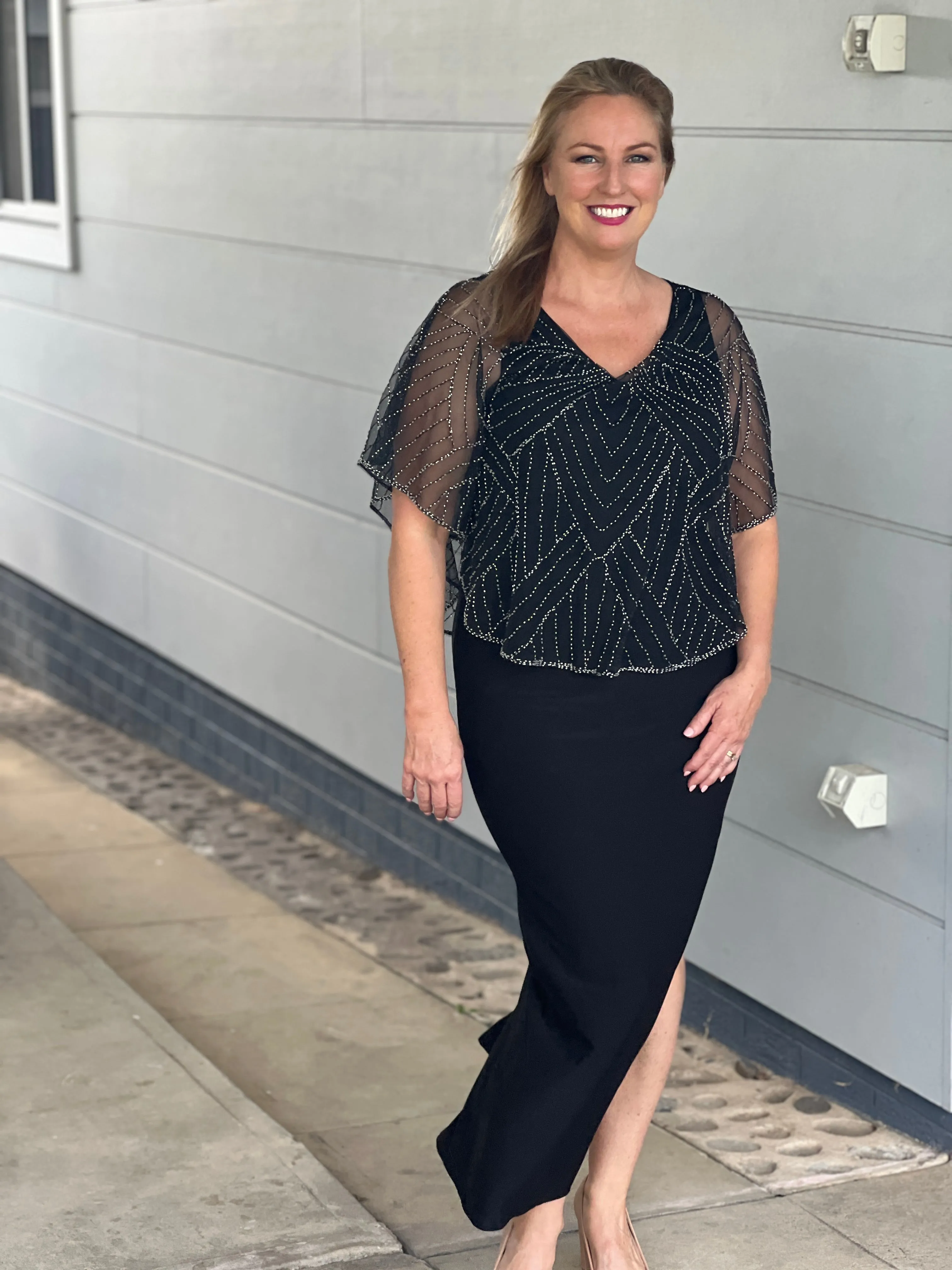 Florence Black Evening Dress