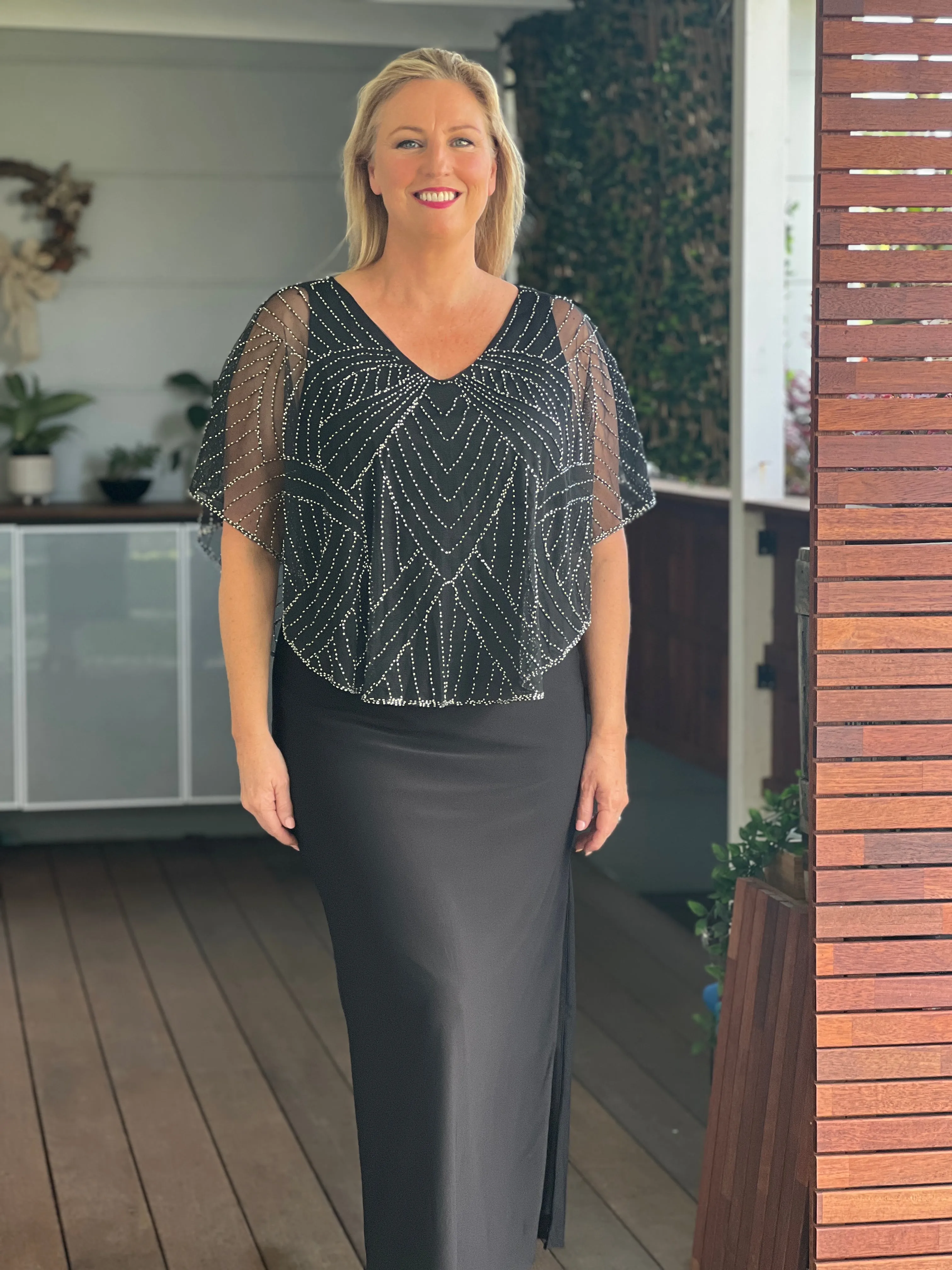 Florence Black Evening Dress