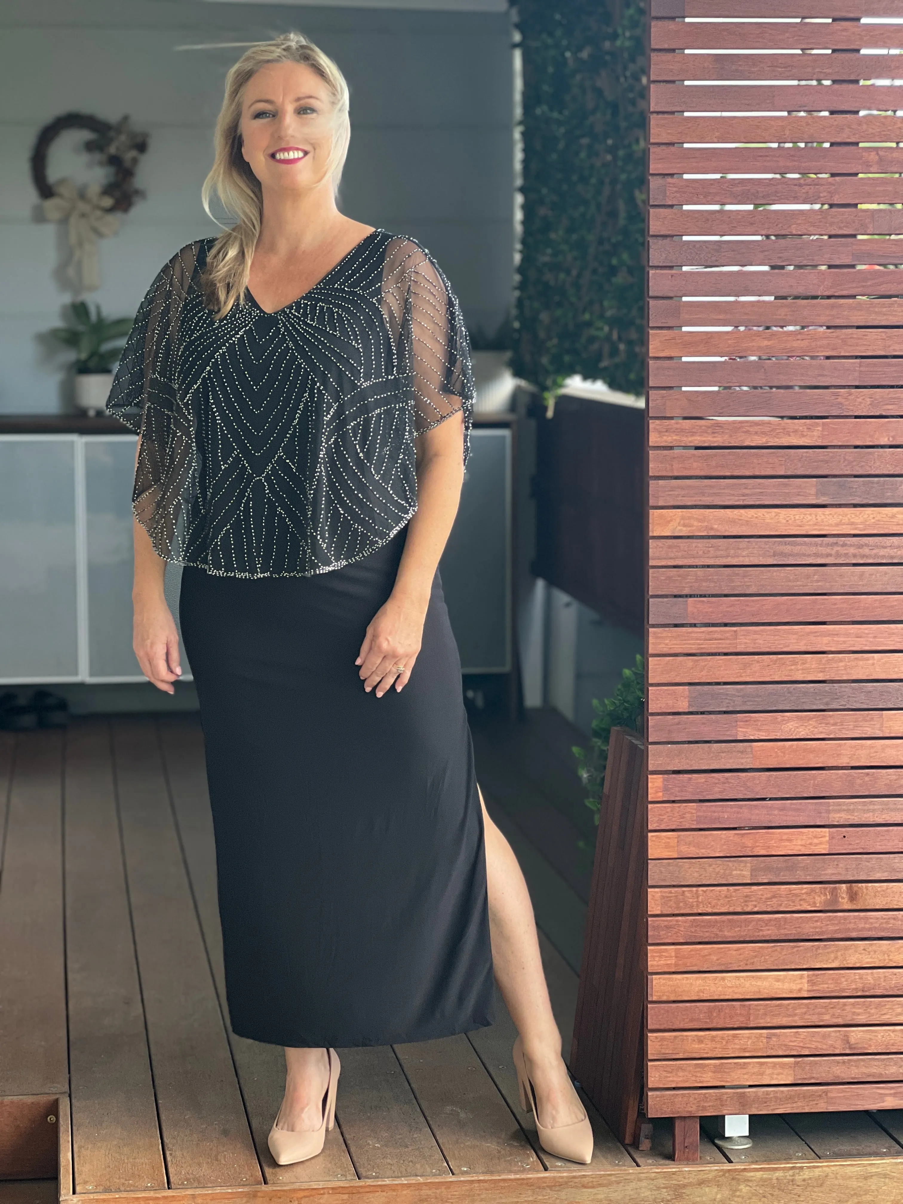 Florence Black Evening Dress