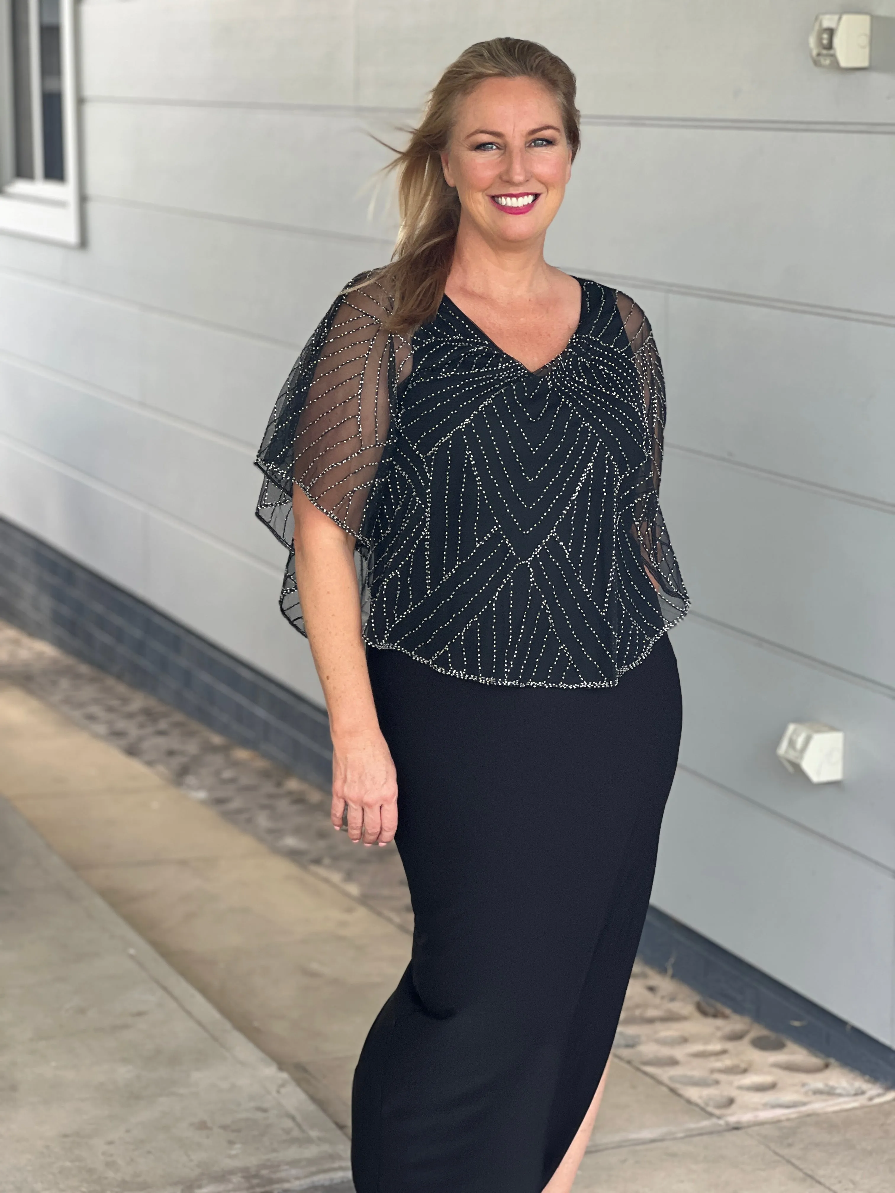 Florence Black Evening Dress