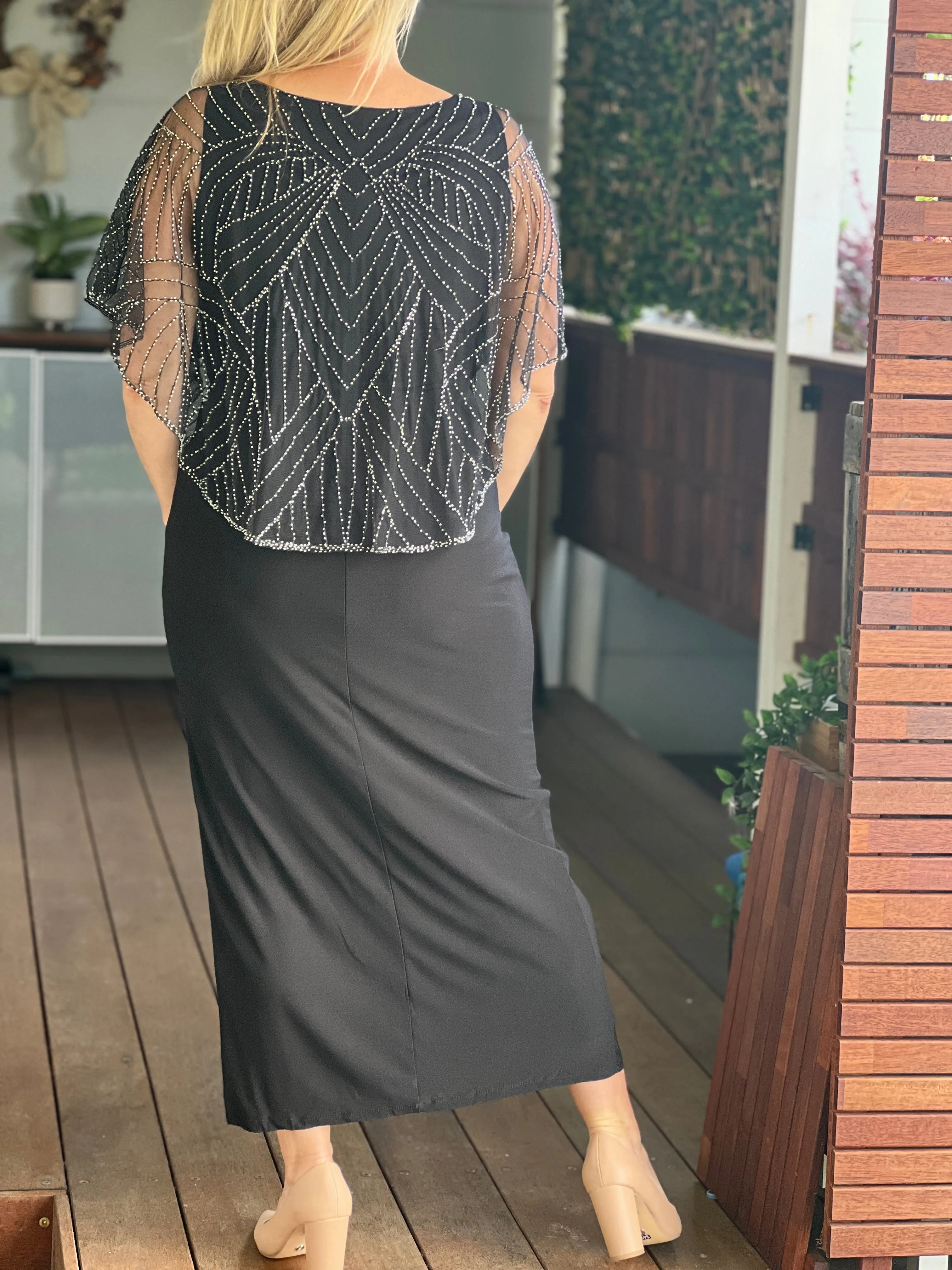 Florence Black Evening Dress