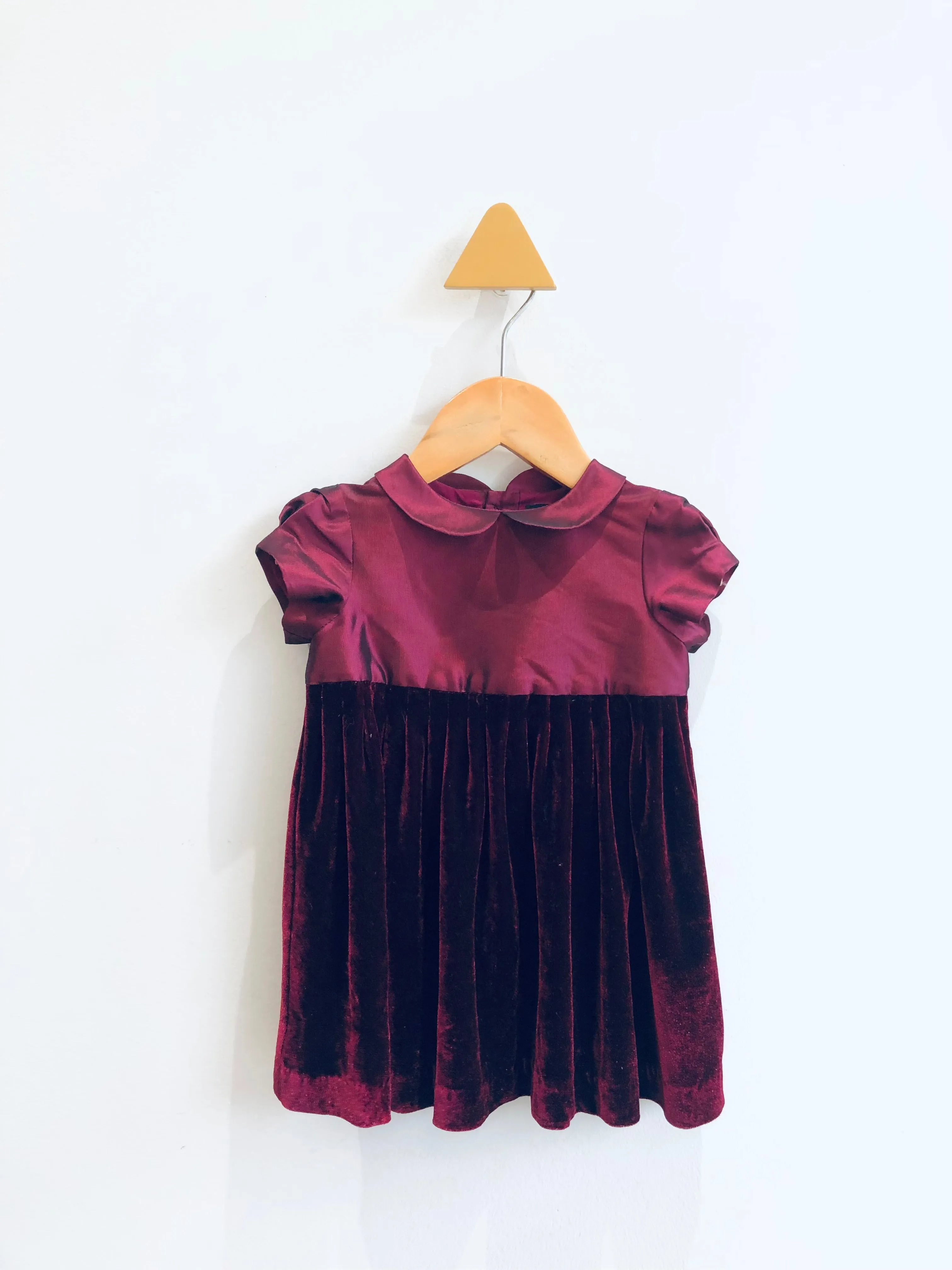 Irredecent Velvet Dress // 6M