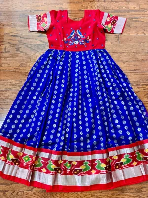 Kuppadam Silk Long Gown