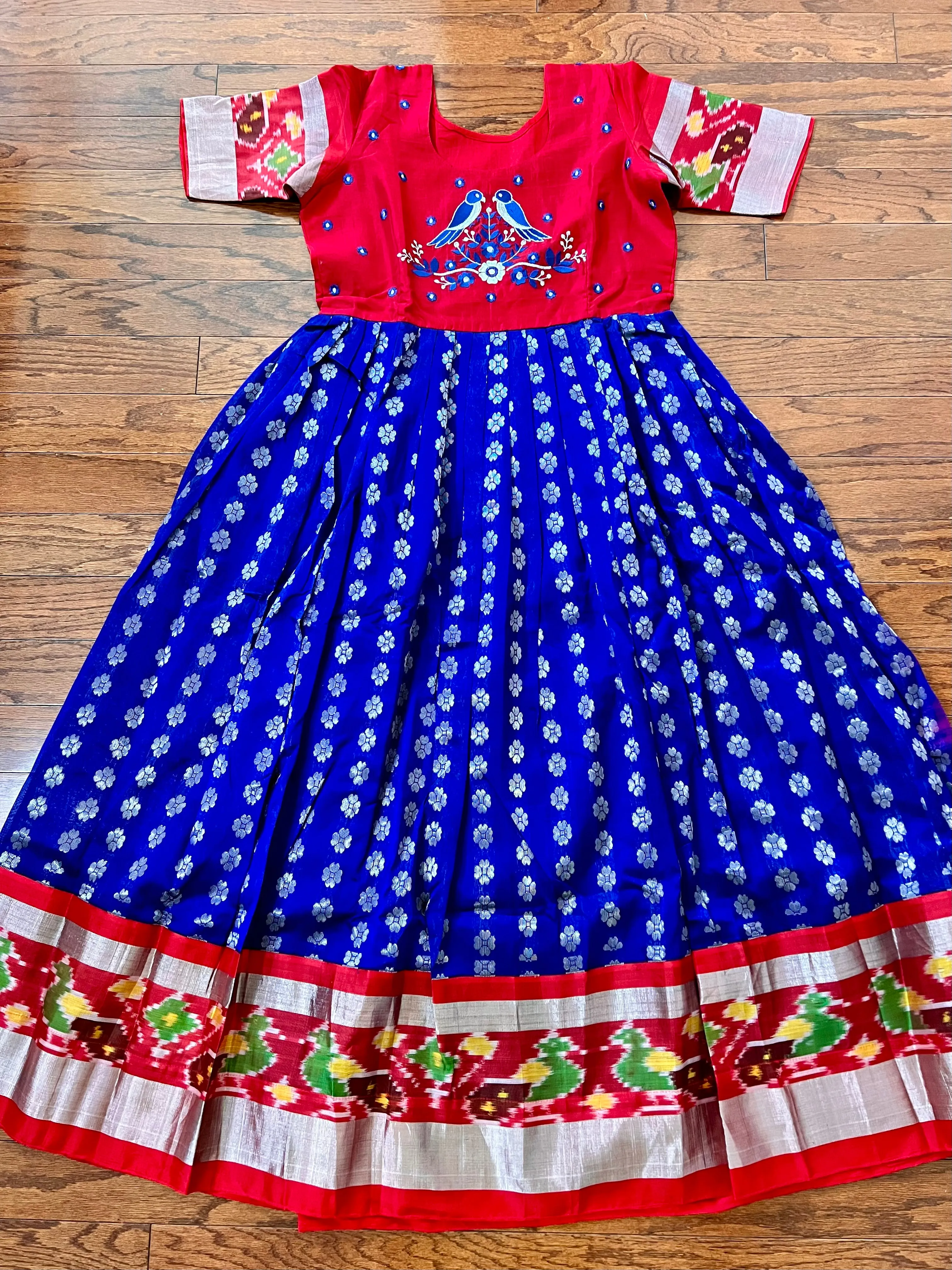 Kuppadam Silk Long Gown