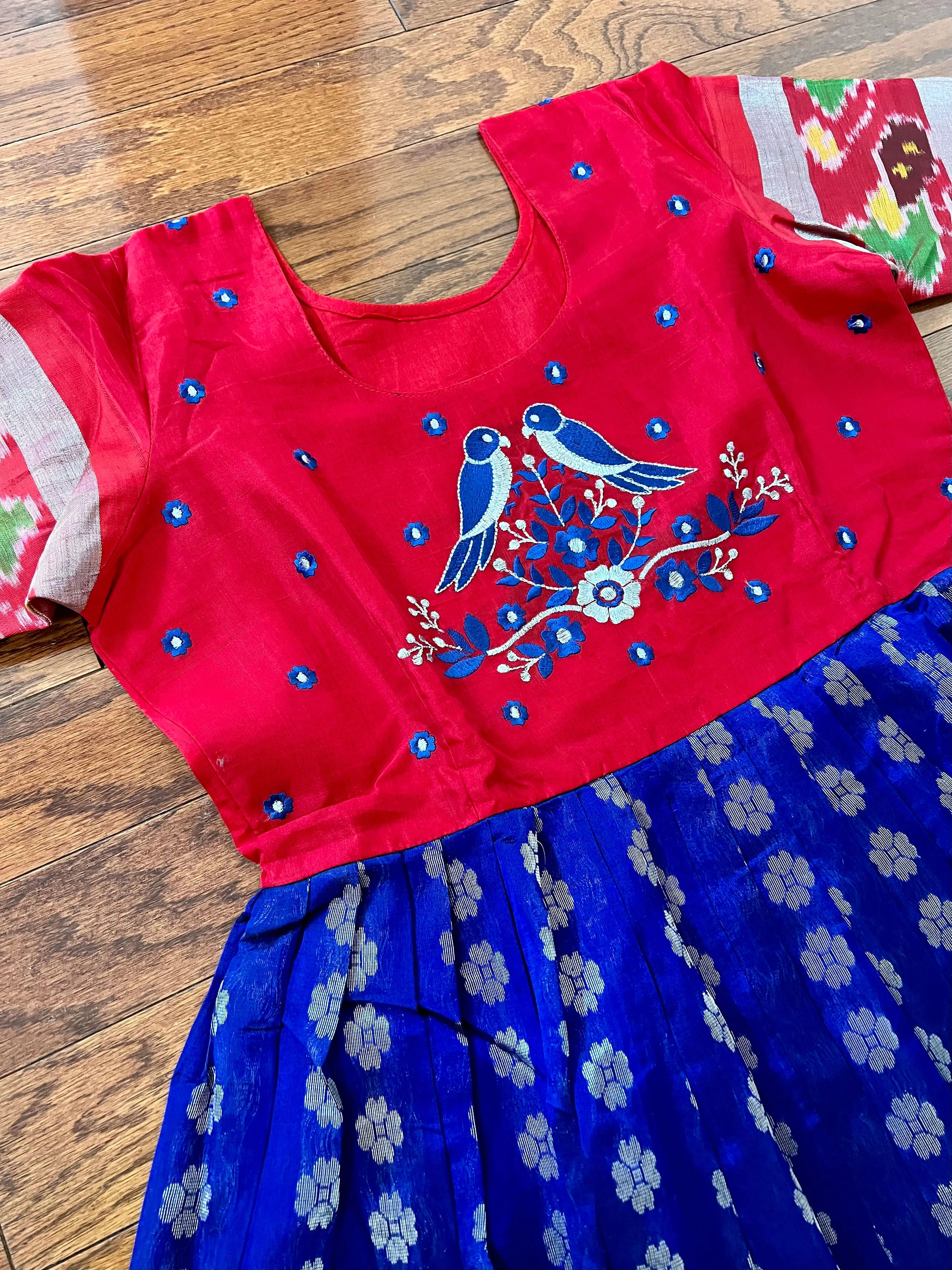 Kuppadam Silk Long Gown