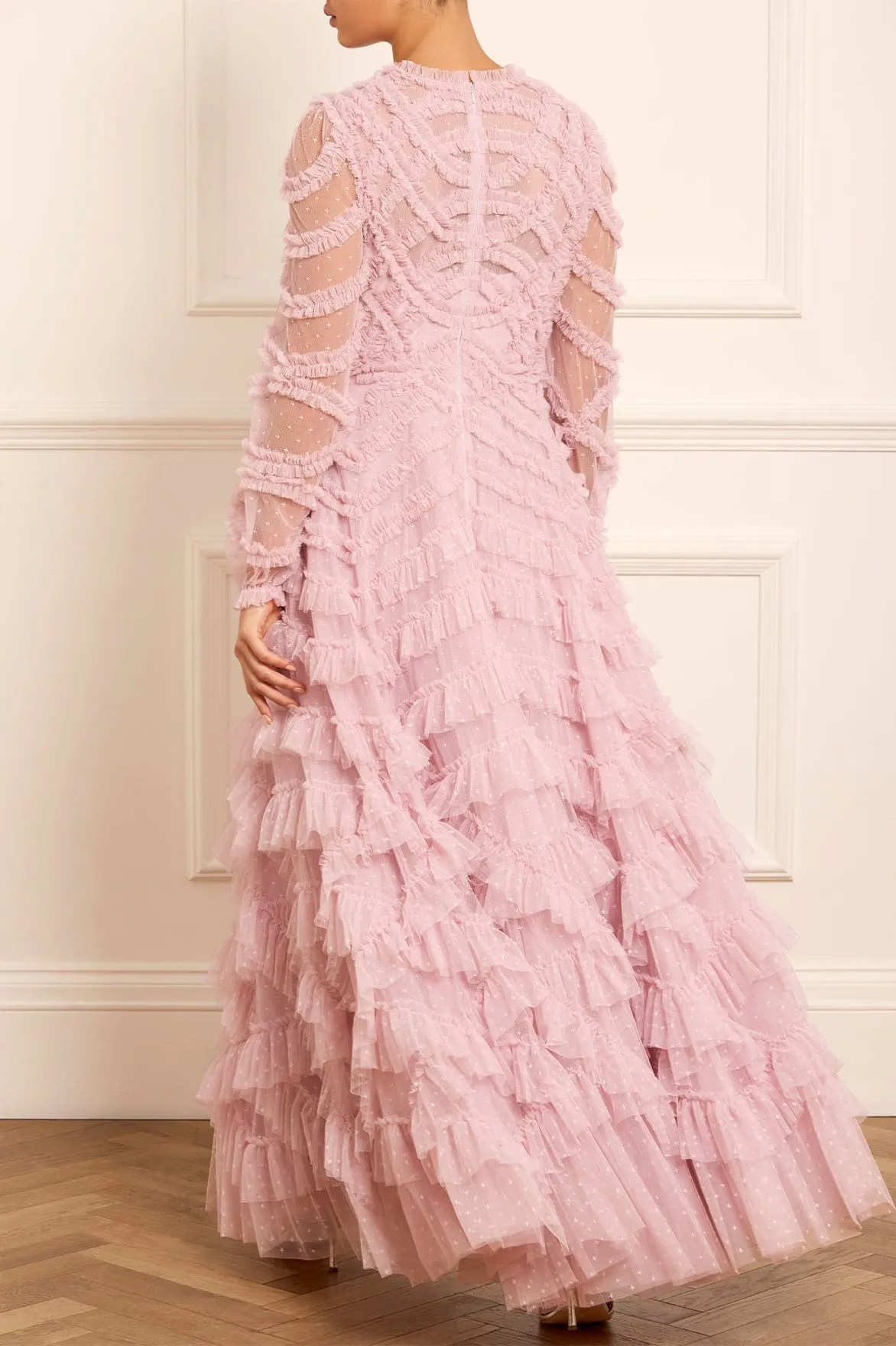 Lana Round Neck Gown