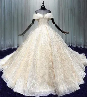 Roycebridal Wedding Dress Long Sleeve Lace Appliqued Beach