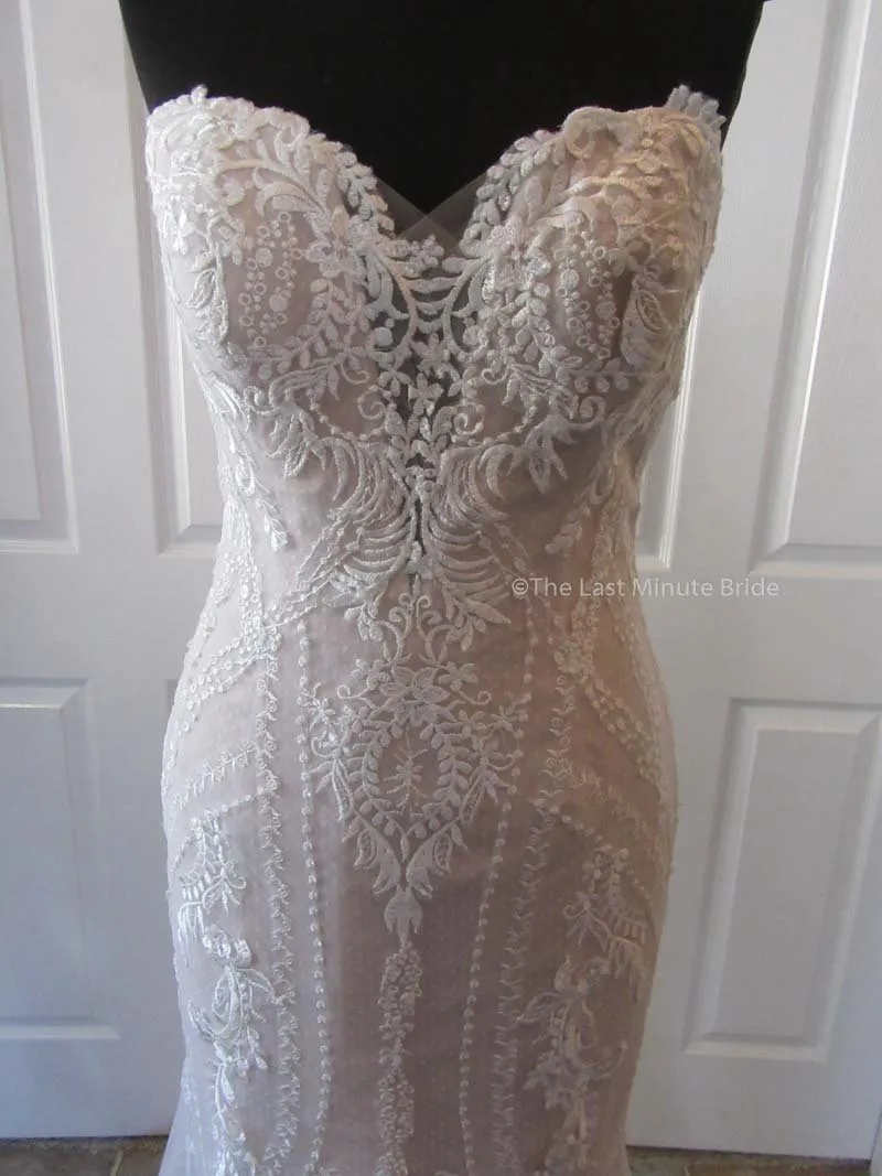 Sottero & Midgley Style Kingsley 8SC675 (w/Sleeves)