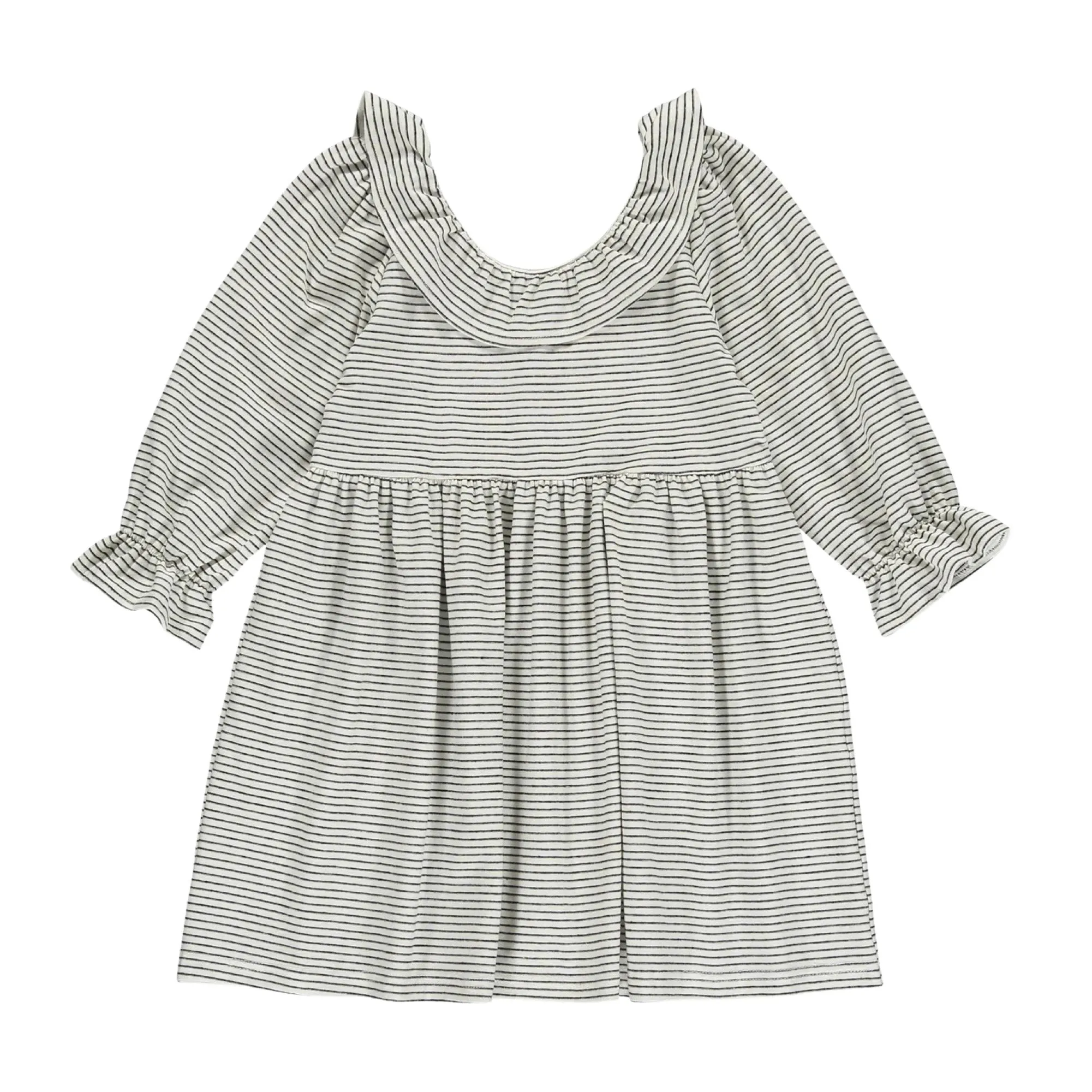 Vignette Finny Dress - Ivory Stripe